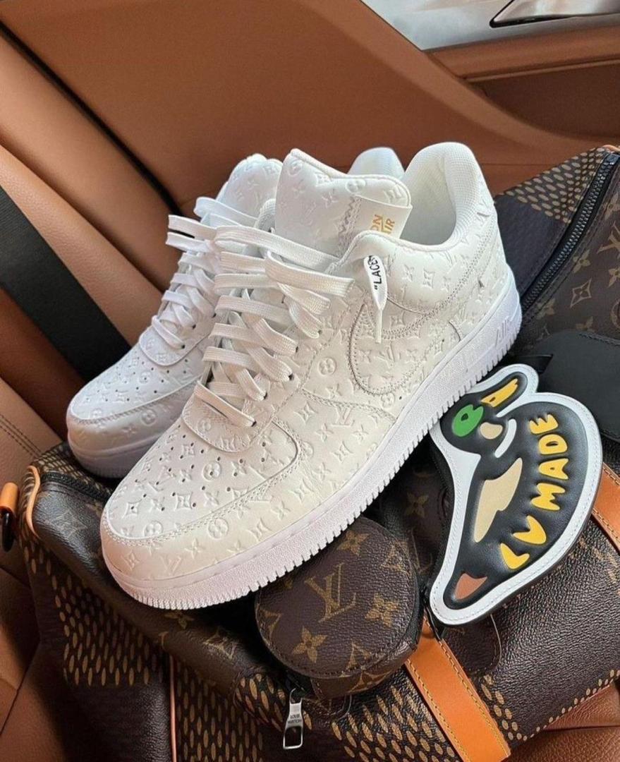 White Lv Sneaker